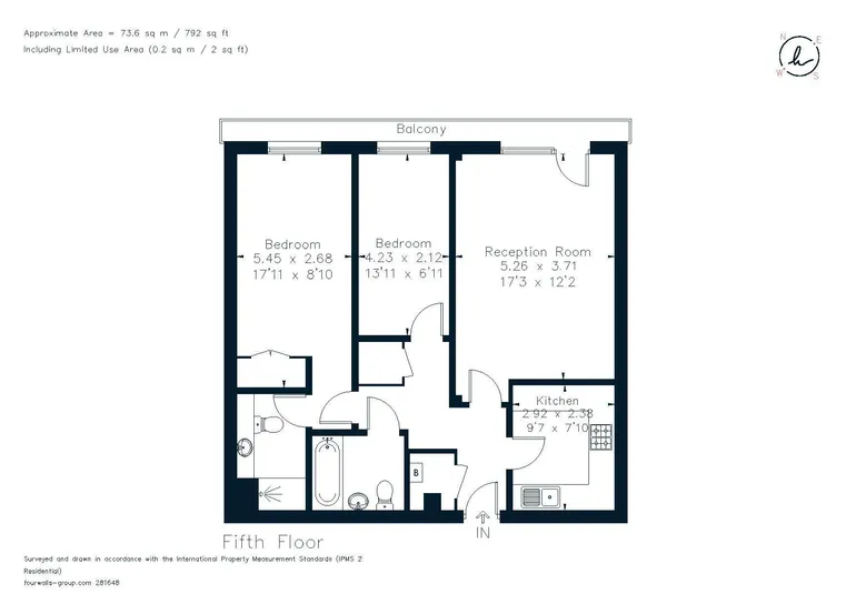 Floorplan 1 for Vauxhall Bridge Road London SW1V