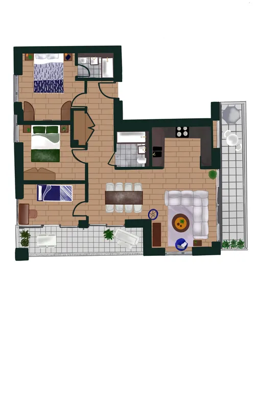 Floorplan 1 for Enclave KX, Camley Street, Kings Cross, NW1