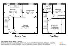 Ferguslie, Paisley floorplan 1 out of 1