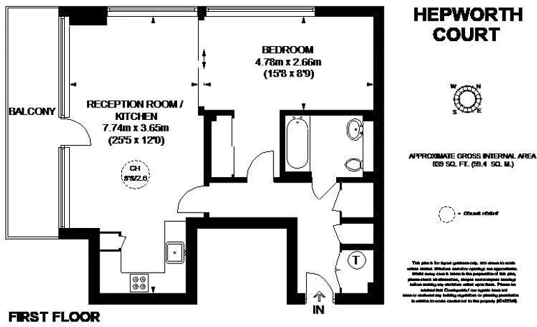 Floorplan 1 for Gatliff Road London SW1W