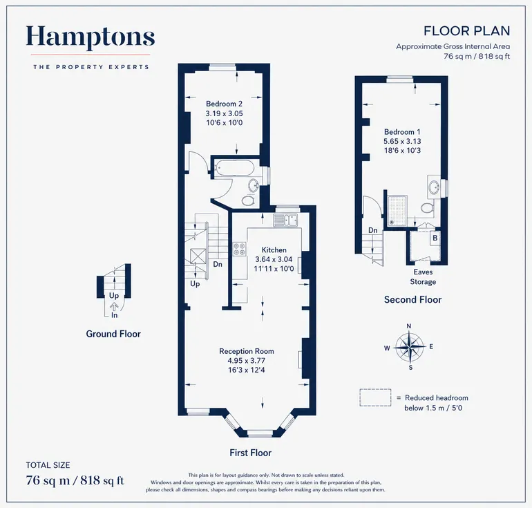 Floorplan 1 for Bracewell Road London W10