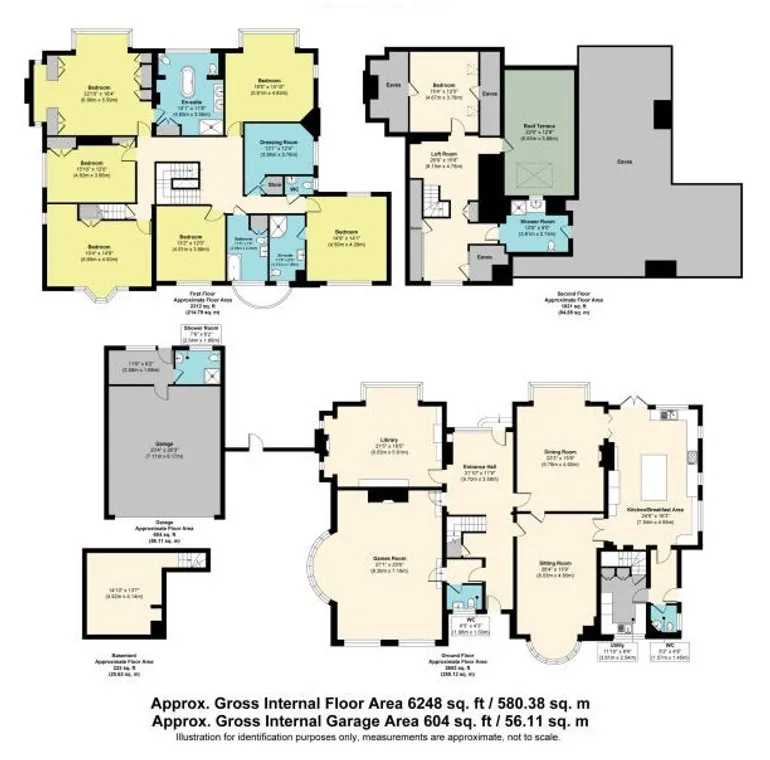 Floorplan 1 for The Drive, Cheam SM2