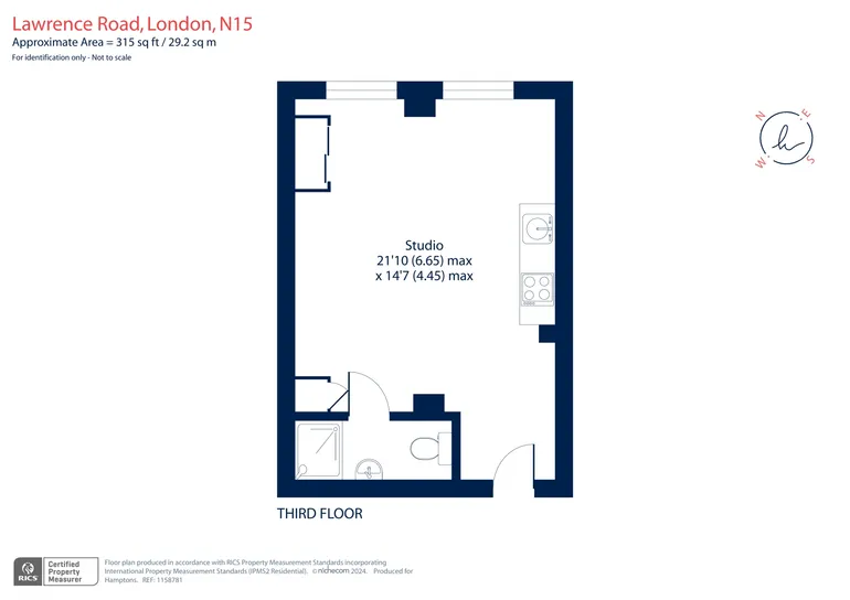 Floorplan 1 for Lawrence Road London N15