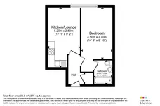Harbour Walk, Hartlepool floorplan 1 out of 1