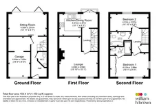 Nightingale Drive, HARROGATE floorplan 1 out of 1