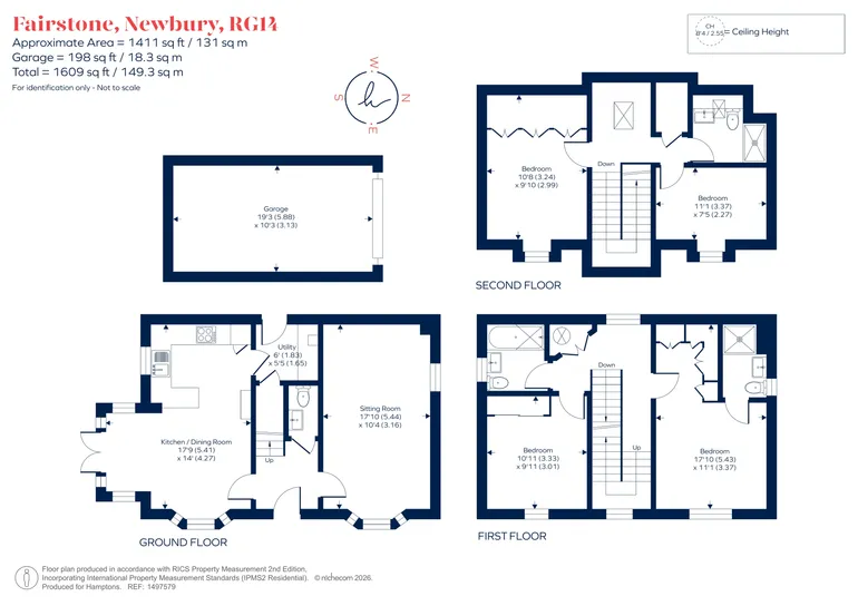 Floorplan 1 for Fairstone, Newbury, RG14