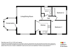 West Park Homes, Darrington, Pontefract floorplan 1 out of 1