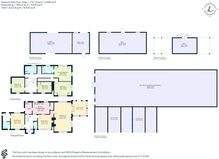 Floorplan 1 for Bramshill Road, Bramshill, RG27
