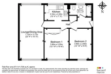 Maldon Road, Wallington floorplan 1 out of 1