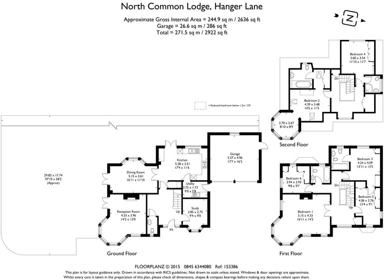 Floorplan 1 for North Common Lodge London W5