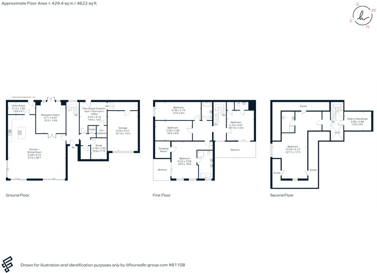Floorplan 1 for Withdean Road, Brighton, BN1