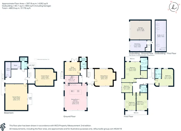 Floorplan 1 for The Collection, Clifford Chambers, CV37
