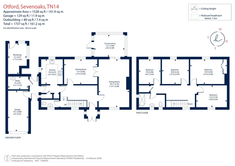 Floorplan 1 for The Butts, Otford, TN14