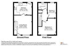 Cwrt Y Waun, Beddau, Pontypridd floorplan 1 out of 1