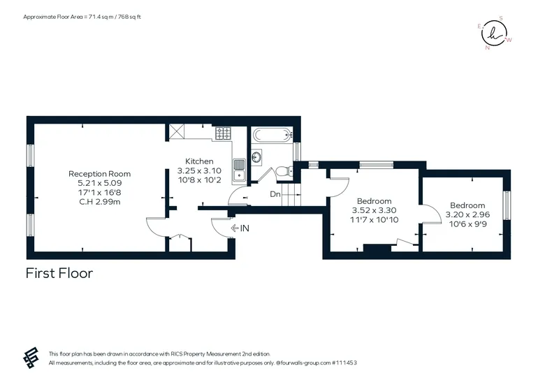 Floorplan 1 for 4 High Street London NW10