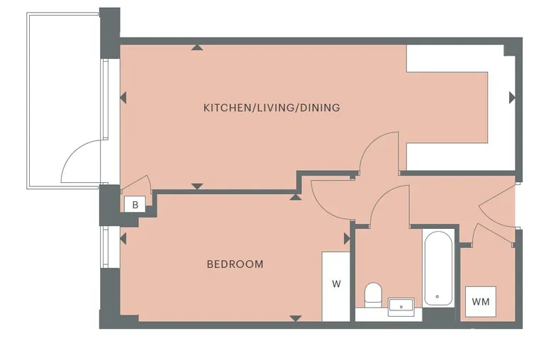 Floorplan 1 for Plot 464 Station Approach, Watford, WD19