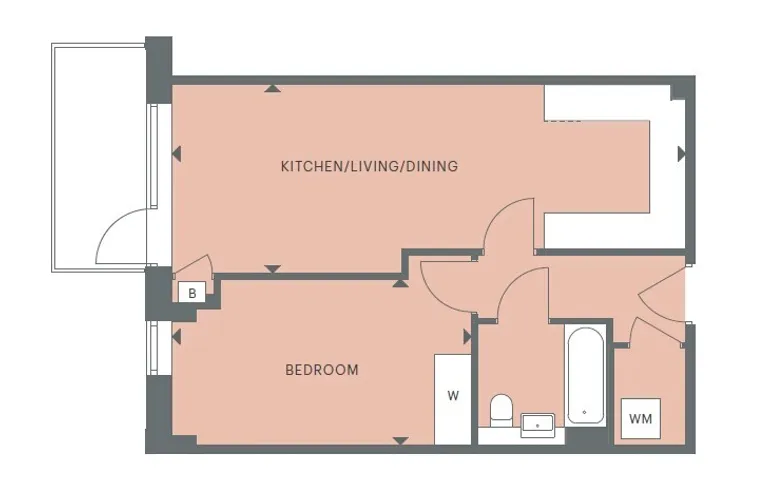 Floorplan 1 for Plot 473 Station Approach, Watford, WD19