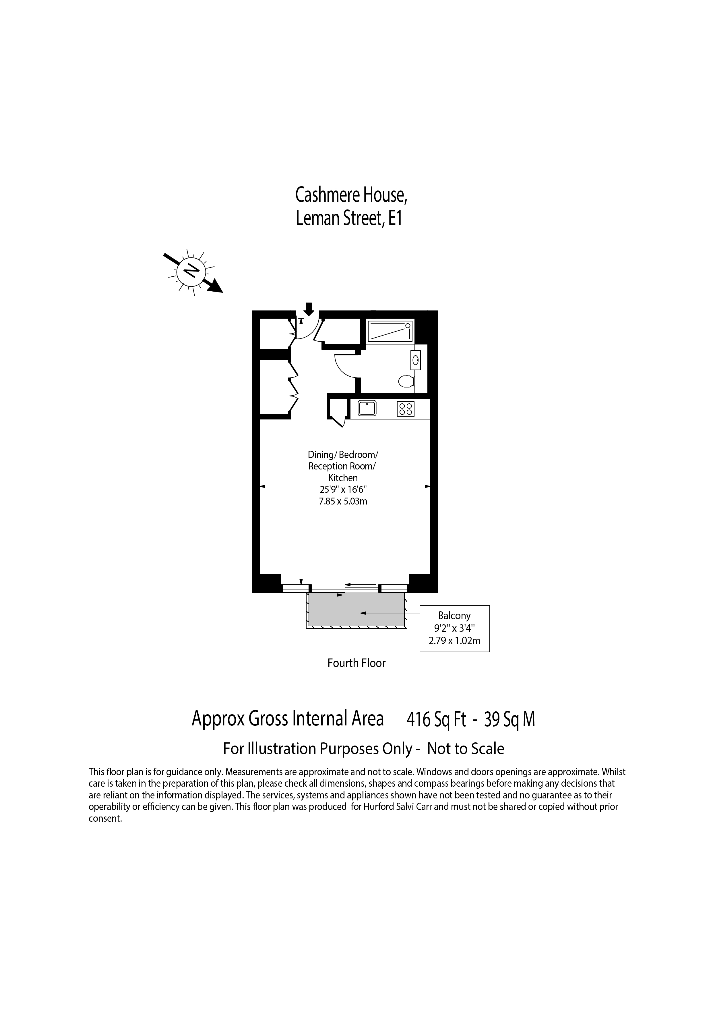 Goodman's Field, London, E1 floorplan