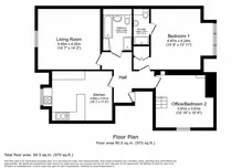 Fourth Avenue, Hove floorplan 1 out of 1