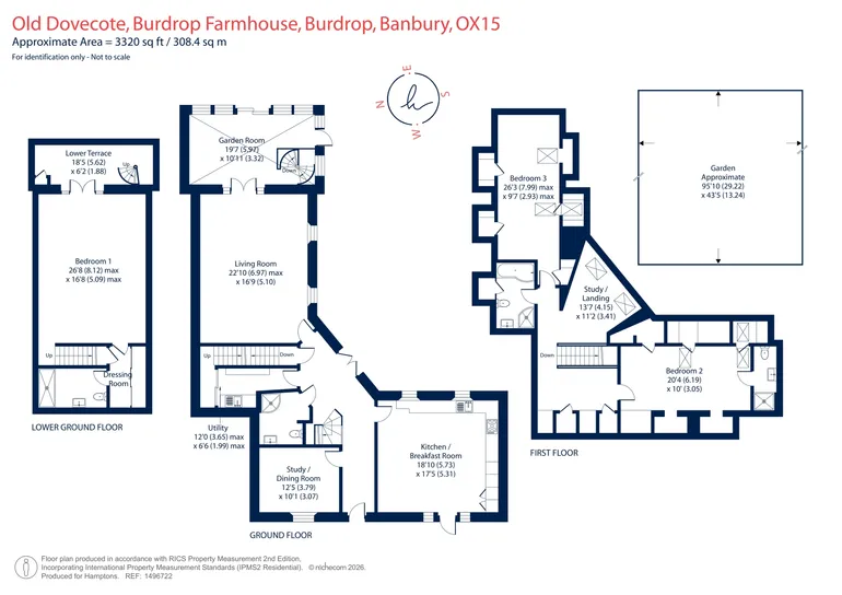 Floorplan 1 for Burdrop, Nr Banbury, OX15
