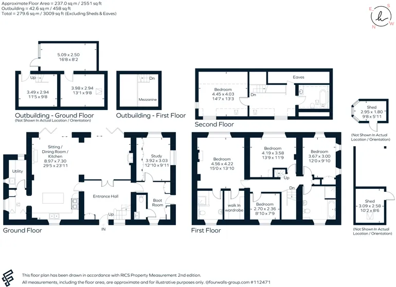 Floorplan 1 for Stony Littleton, Bath, BA2