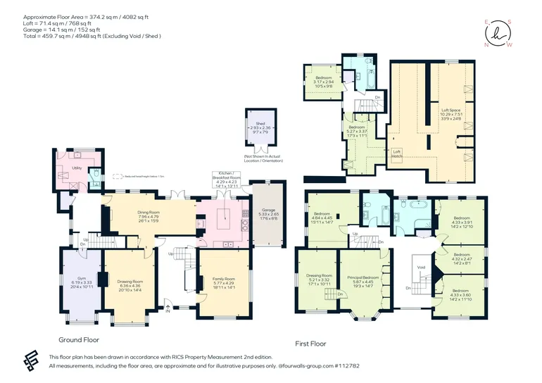 Floorplan 1 for Welcomes Road, Kenley, CR8