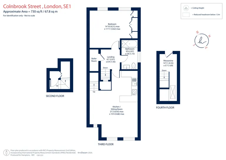 Floorplan 1 for Colnbrook Street, Elephant  Castle, SE1