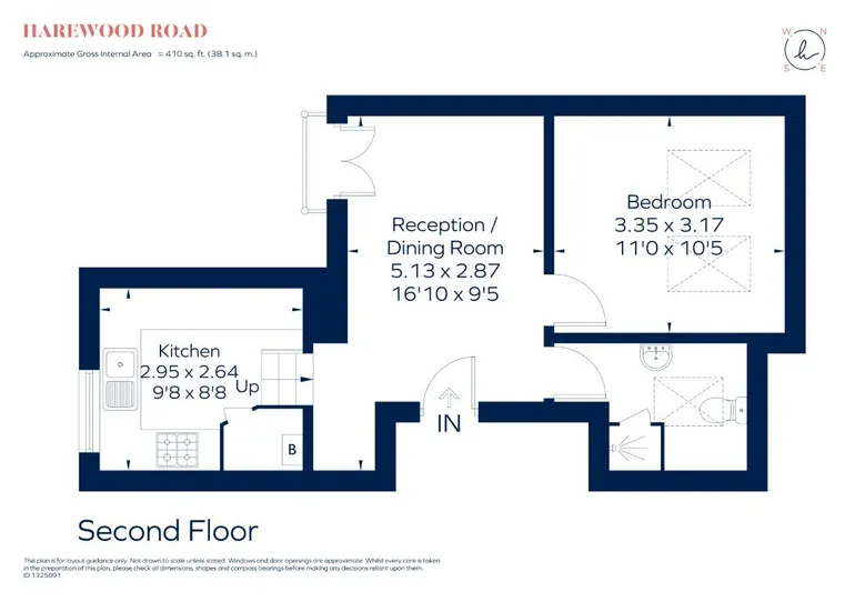 Floorplan 1 for Harewood Road London SW19