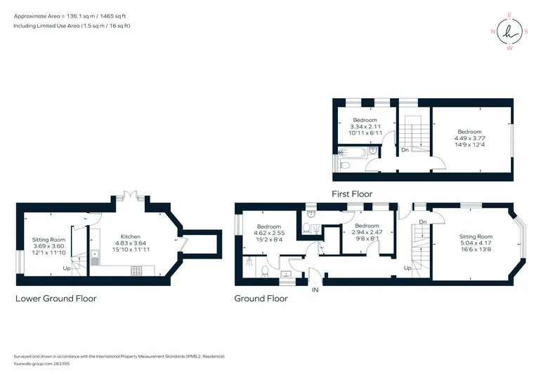 Floorplan 1 for Forester Avenue Bath BA2