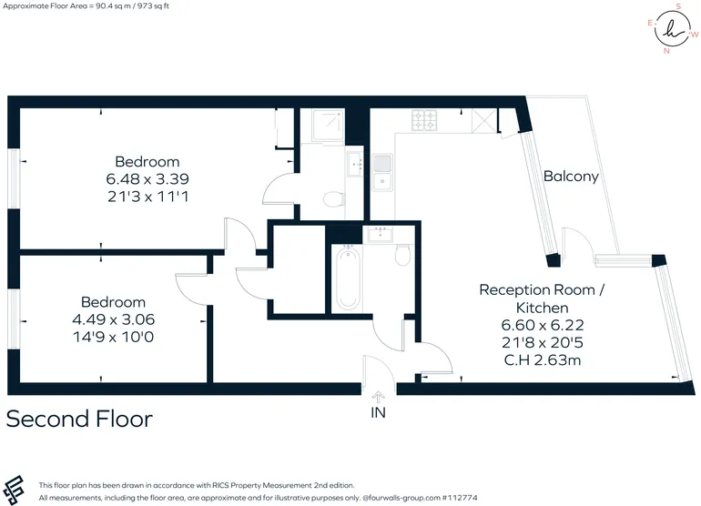 Floorplan 1 for London NW10