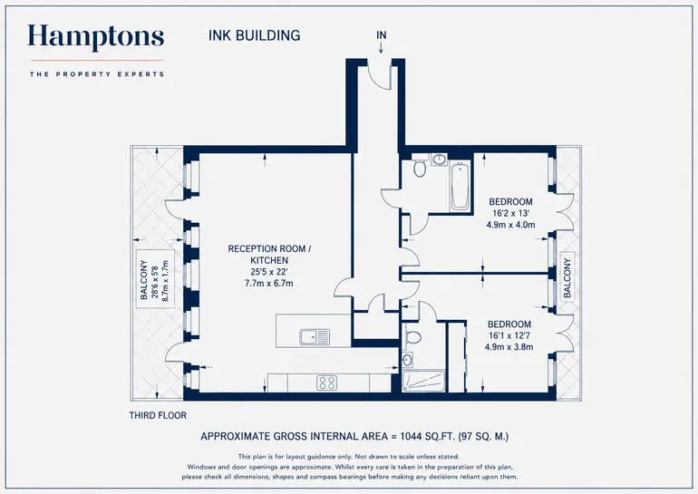 Floorplan 2 for Barlby Road London W10