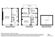 Heol Celyn, Church Village, Pontypridd floorplan 1 out of 1