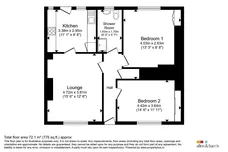 Ardgay Street, Glasgow floorplan 1 out of 1