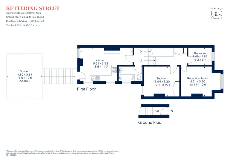 Floorplan 1 for Kettering Street London SW16