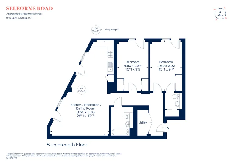 Floorplan 1 for The Eades, 11 Selborne Road London E17