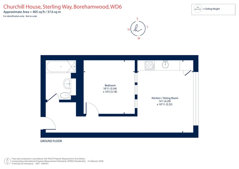 Floorplan 1 for Sterling Way Borehamwood WD6