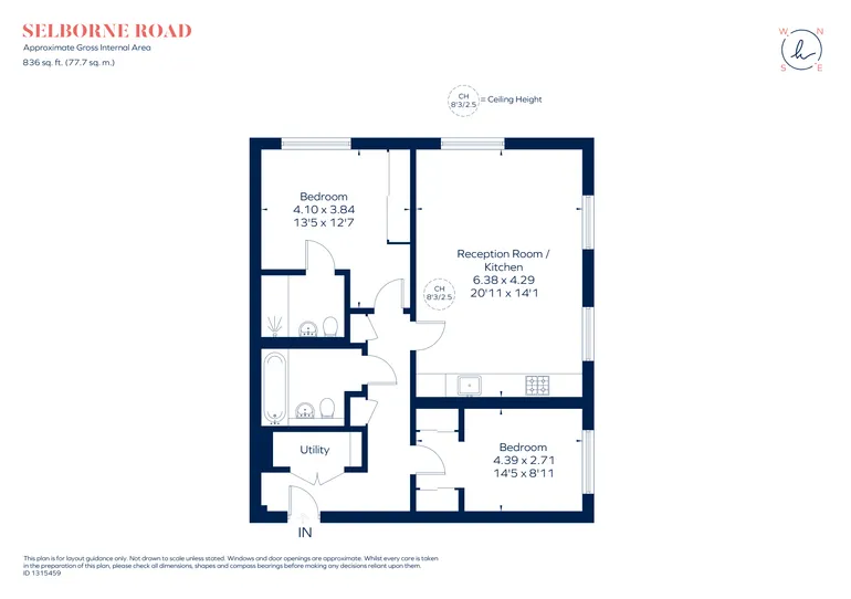 Floorplan 1 for The Eades, 11 Selborne Road London E17