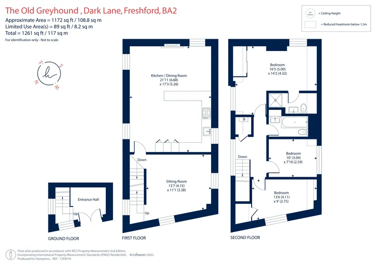 Floorplan 1 for Freshford Bath BA2