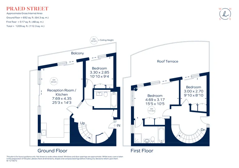 Floorplan 1 for Praed Street Paddington W2