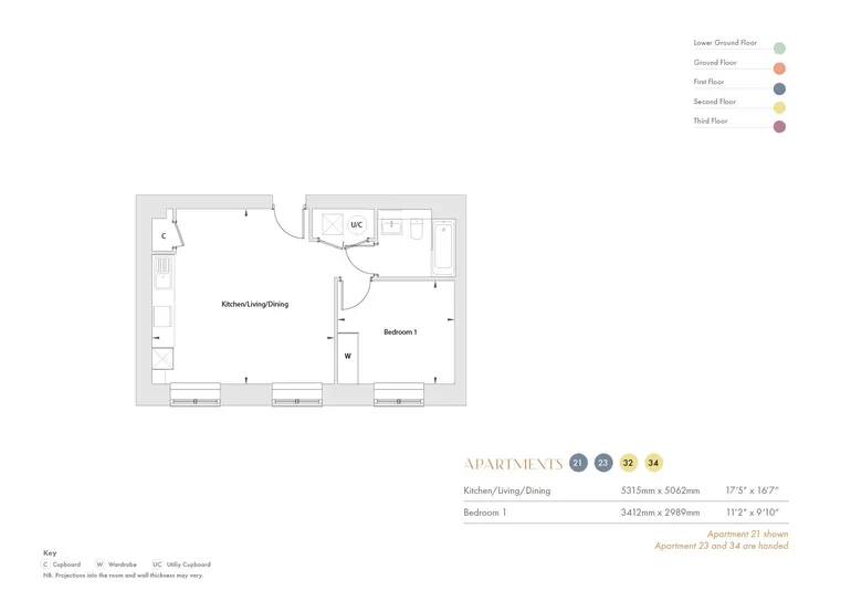 Floorplan 1 for Walton Street, Aylesbury, HP20