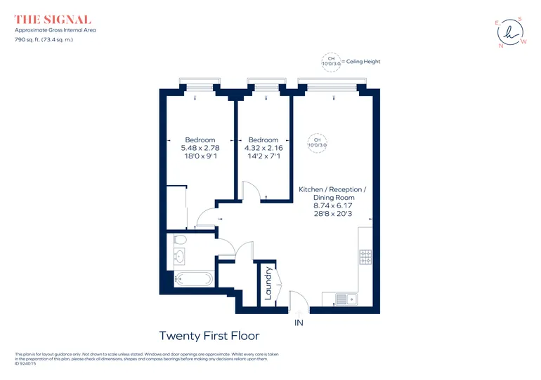 Floorplan 1 for Cherry Park Lane London E20