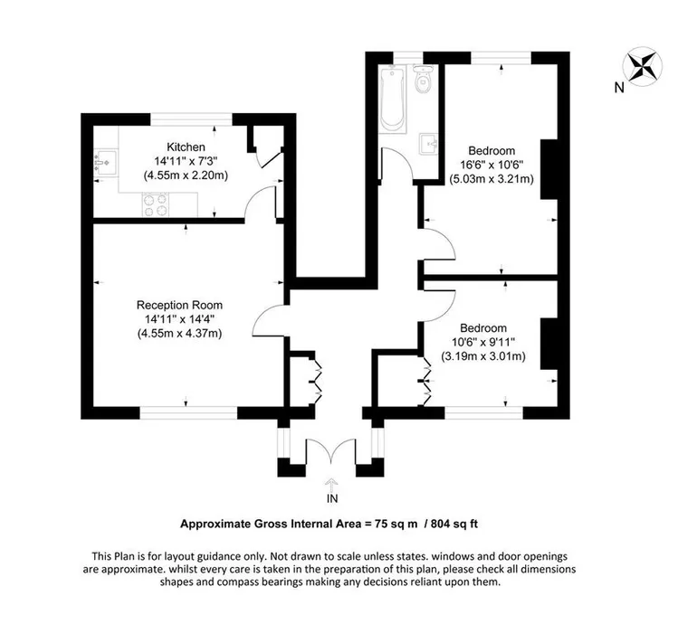Floorplan 1 for Granville Park, SE13