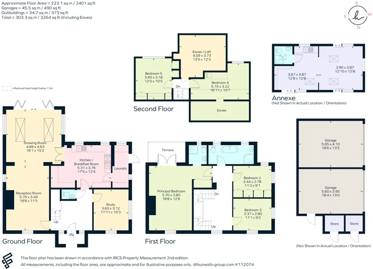 Floorplan 1 for Walberton Green, Arundel, BN18