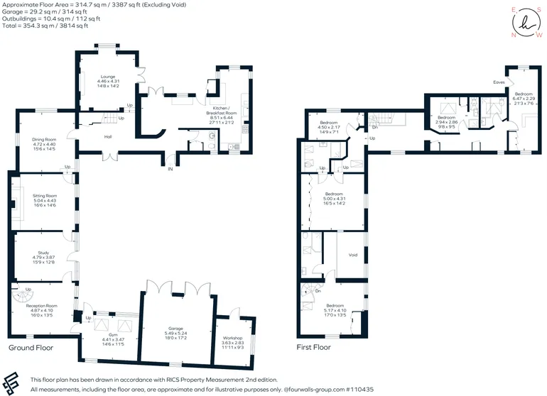 Floorplan 1 for Langley, Stratford-Upon-Avon, CV37