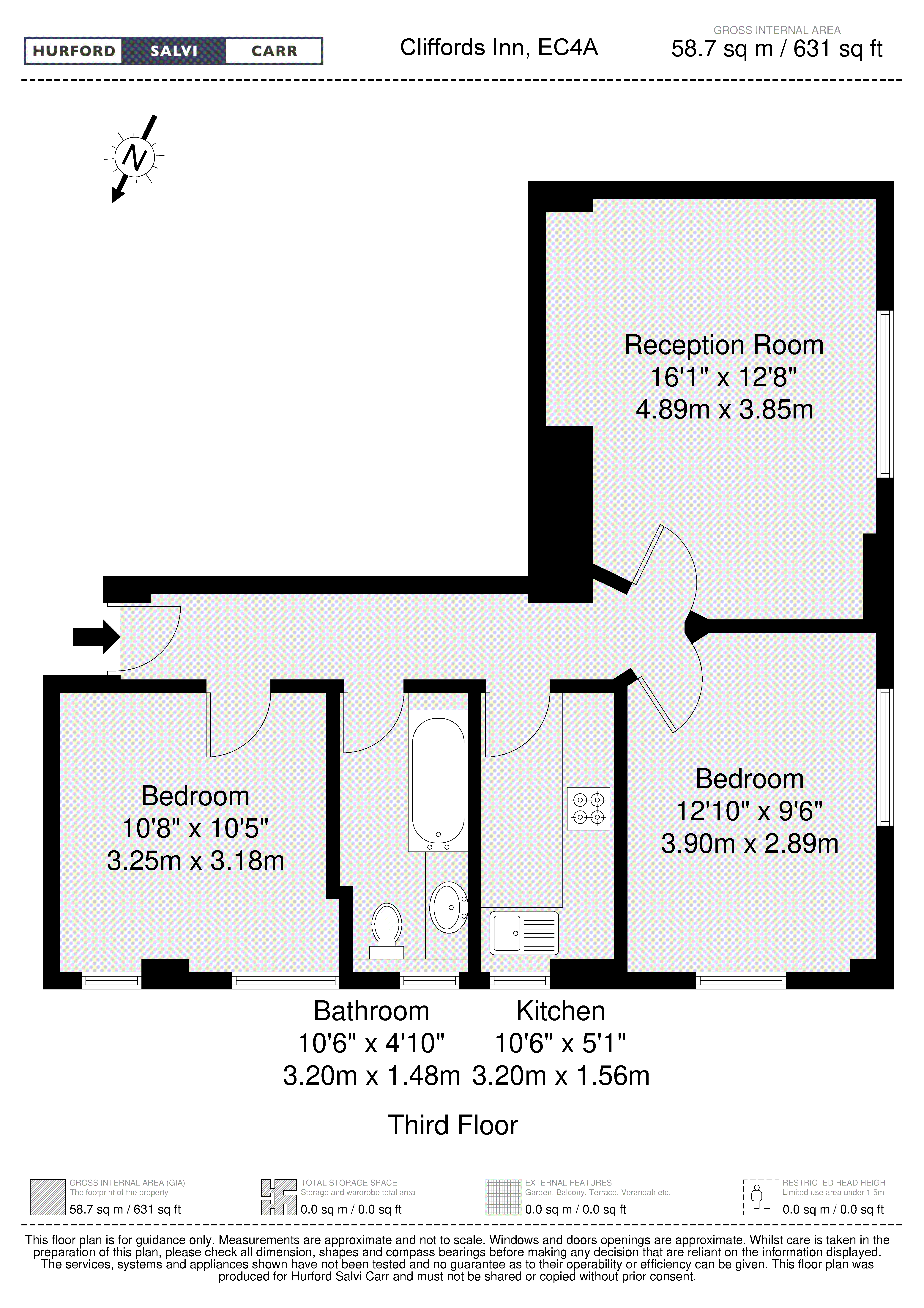 Fetter Lane, London, EC4A floorplan
