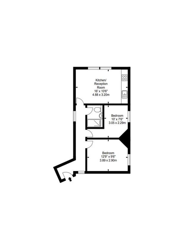 Floorplan 1 for Hamlet Gardens, King Street, London, W6