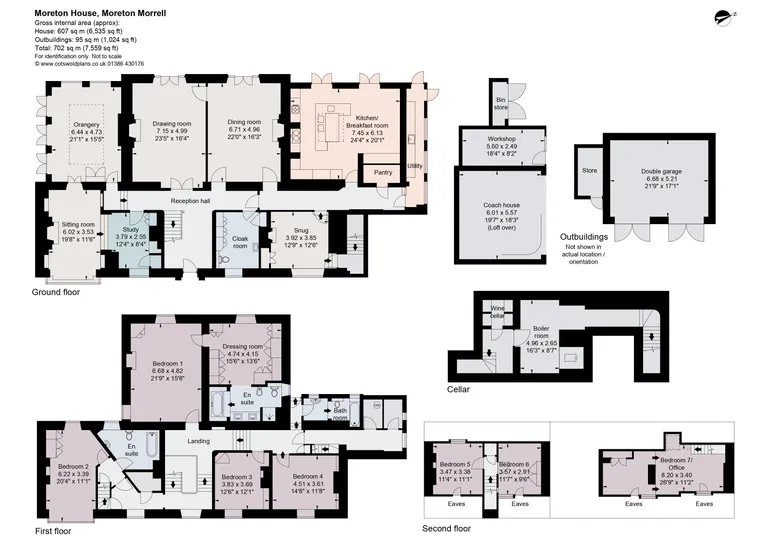 Floorplan 1 for Moreton Morrell, Warwick, CV35