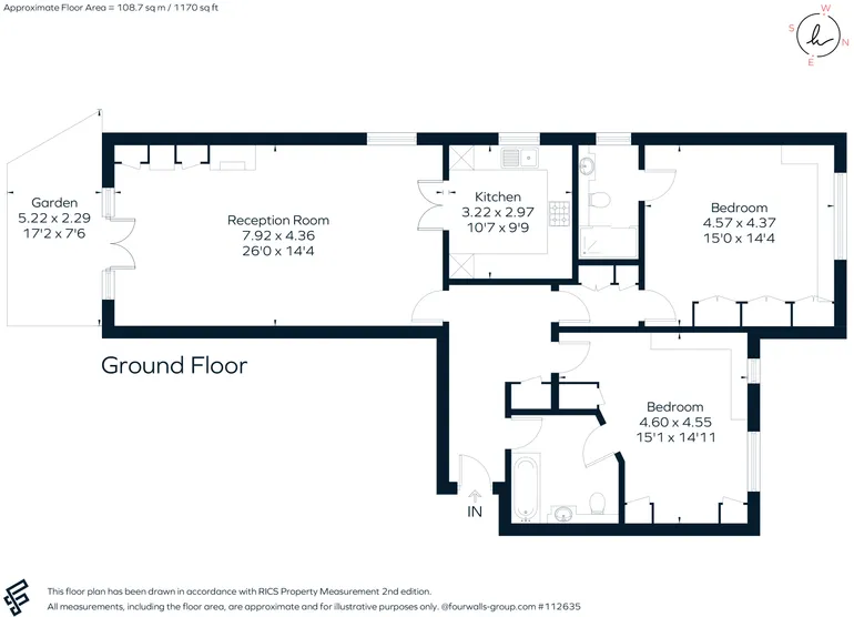 Floorplan 1 for Blagdens Lane Southgate N14