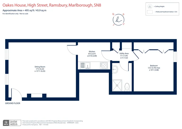 Floorplan 1 for High Street Ramsbury SN8