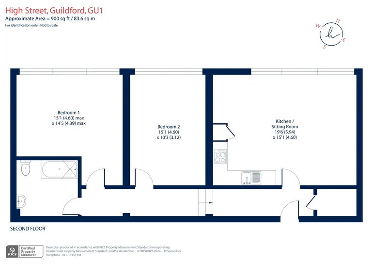 Floorplan 1 for High Street Guildford GU1
